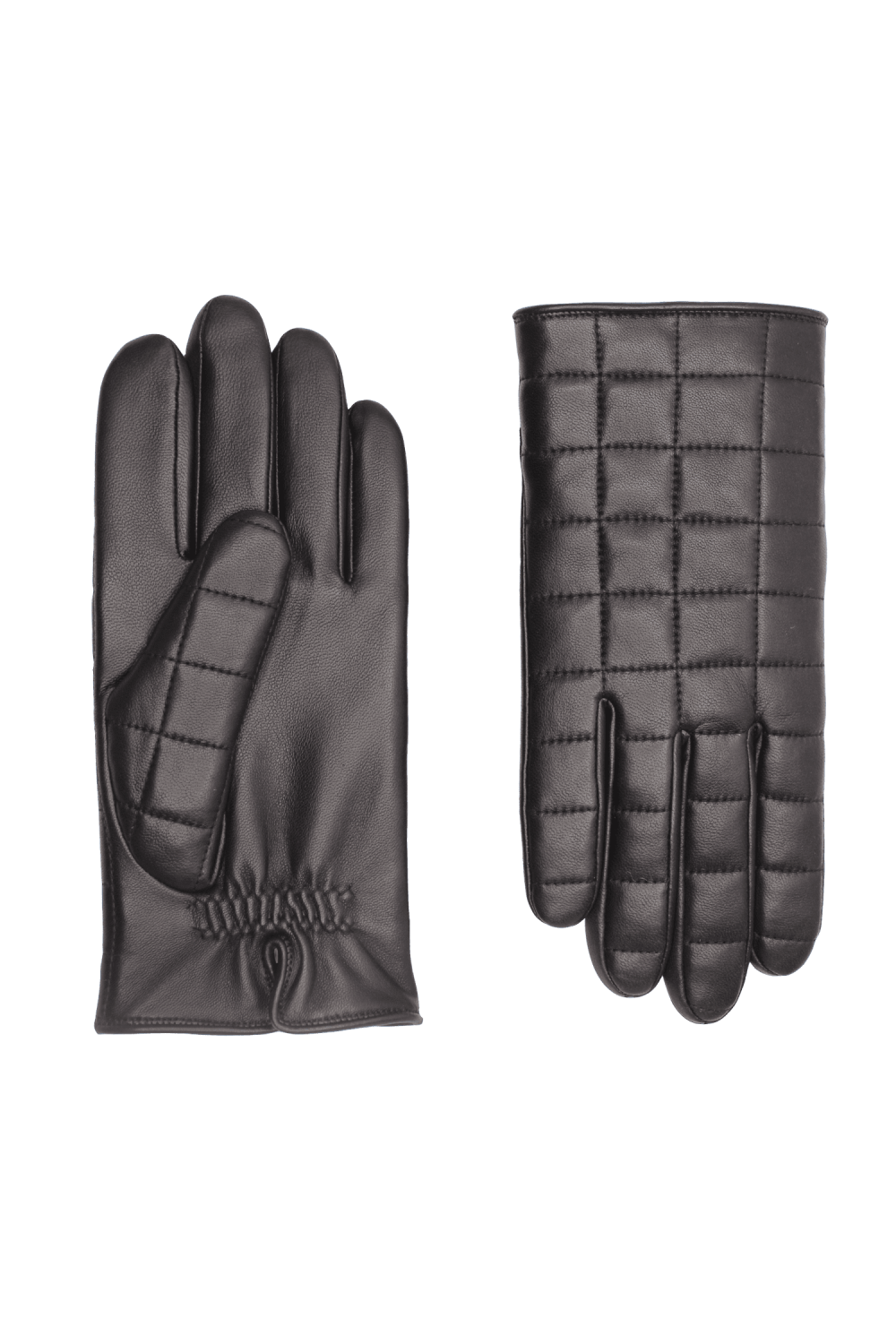 Agnelle James Men's Leather Gloves Lined with Alpaca